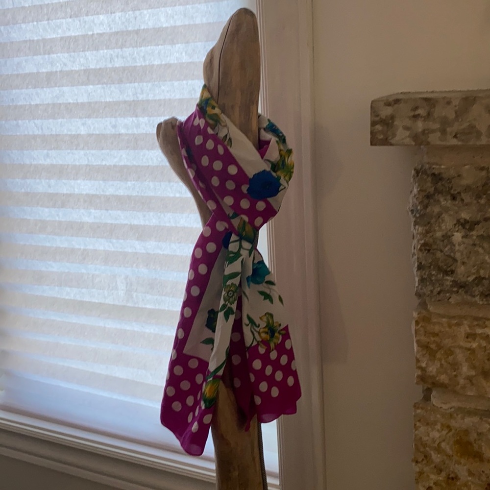 VINTAGE silk scarf